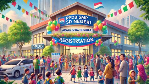 Bersiap PPDB SMP Dan SD Negeri Akan Segera Dibuka Berikut Jalur