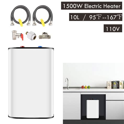 IMeshbean 110V 10L Electric Tank Hot Water Heater Kitchen Bathroom 95F 167F US Walmart