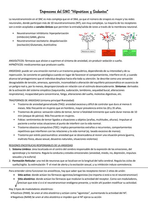 Solution Farmacolog A Ansioliticos Antidepresivos Y Antiparkinsonianos