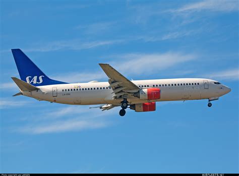 SAS Scandinavian Airlines Boeing 737 NG Max LN RRK Photo 76307