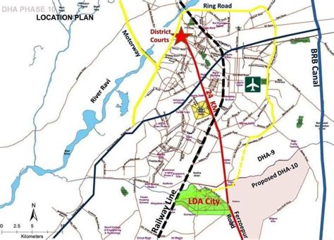 Dha Lahore Phase Files Map Location Plots For Sale Imlaak