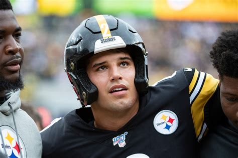 Mason Rudolph Knows Steelers Are Stuck With Him