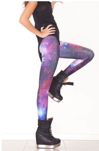 Galaxy Leggings Galaxy Leggings Galaxy Print Leggings Purple Leggings