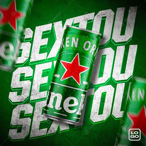 Social Media Sextou Heineken Cerveja Psd Editável [download] Designi