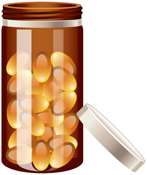 Pill Bottle PNG Clipart - Best WEB Clipart