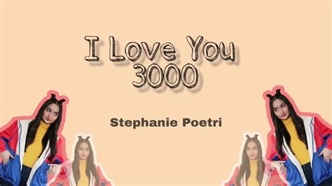 Stephanie Poetri I Love You 3000 Lirik YouTube