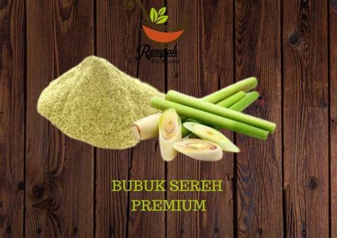 Jual Daun Sereh Bubuk Kg Di Seller Rempah Bu Risma Bahagia Kab