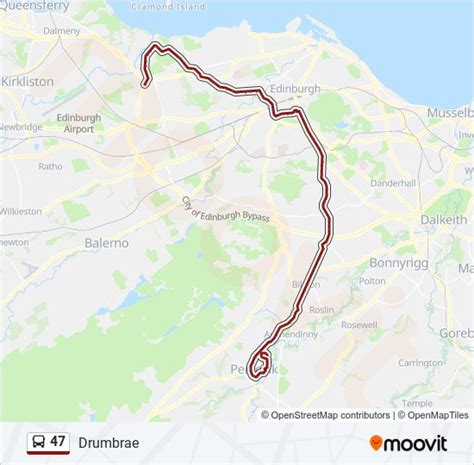 47 Route Schedules Stops Maps Drumbrae Updated