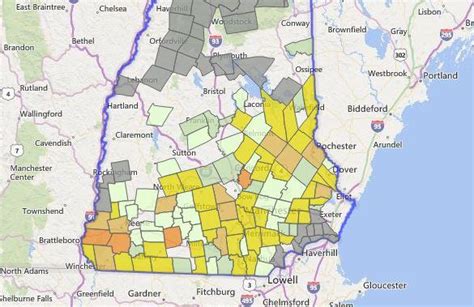 Nh Power Outage Map - Zip Code Map