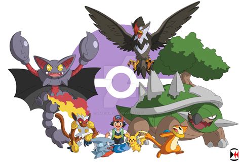 Pokémon Todos los Pokémon que Ash ha capturado en su viaje