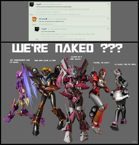 WE RE NAKED By JPL Animation Transformers Funny Transformers