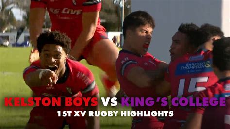 One of the most exciting school rugby teams in the world | King's v ...