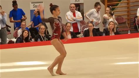 Alessia Cortellino Ita Floor Corpo Libero Tournoi De Combs La