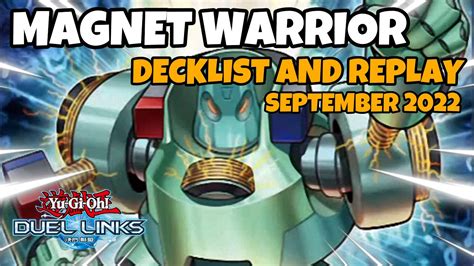 Magnet Warrior Duel Links September Ranked Duel Replay And