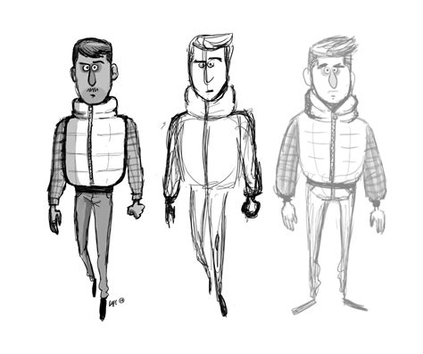 Sketch Refinement Process Behance