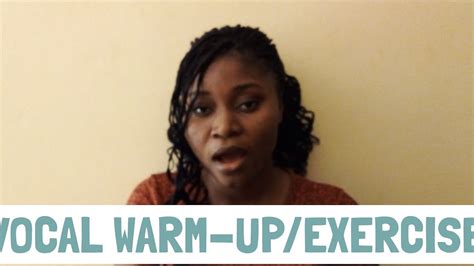 Vocal Warm Upexercise Youtube