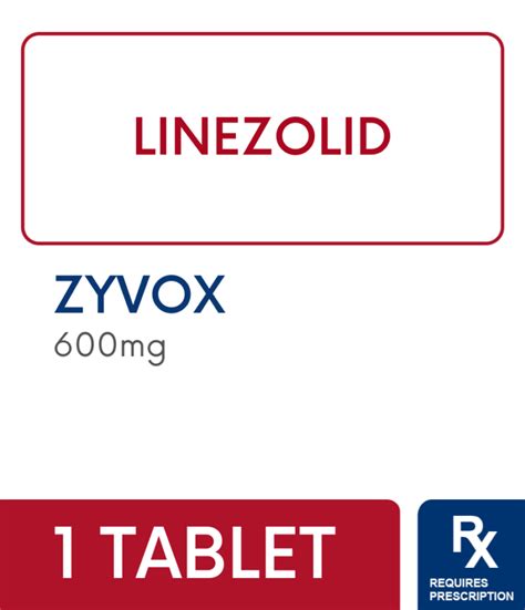 Zyvox 600 mg Tablet - Rose Pharmacy Medicine Delivery