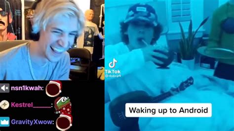 Xqc Reacts To Android Vs Iphone Alarms Tiktok Meme Youtube