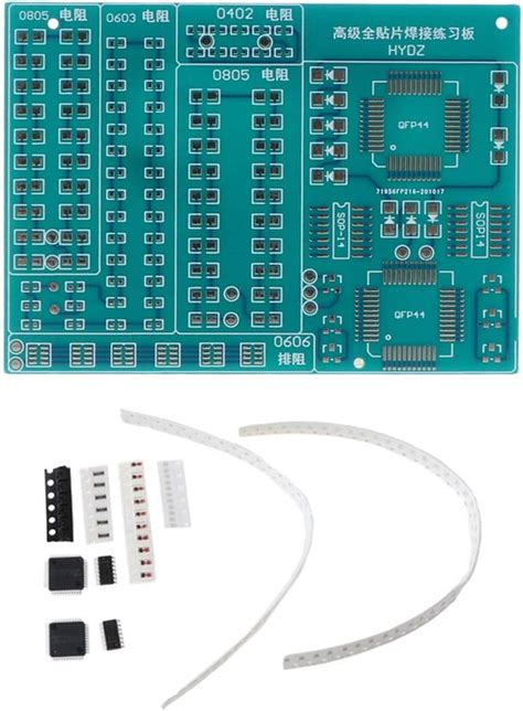 Amazon Saddgo SMT Component Welding Practice Board Kit LED