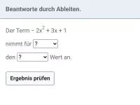 Extremwerte Mathe Aufgaben Mathegym