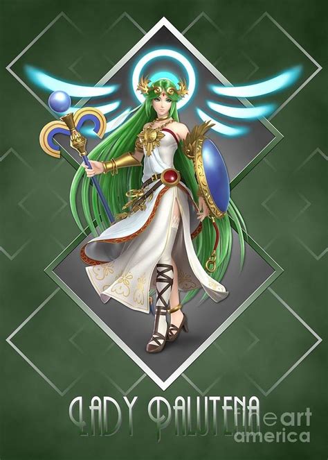 Lady Palutena Digital Art By Tiffany Gaskins