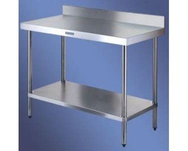 Simply Stainless Stainless Steel Work Bench With Splashback 700 Series