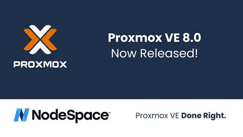 Proxmox Ve Released Nodespace