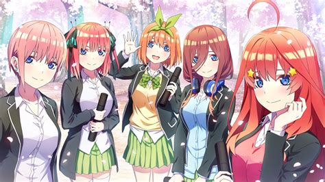 5 Toubun No Hanayome Nakano Ichika Nakano Itsuki Nakano Miku Nakano