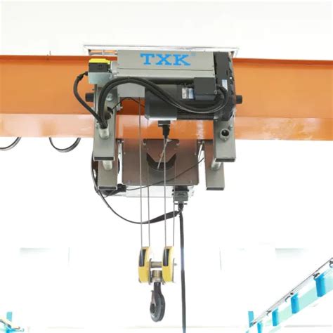 Txk European Type Ton Single Girder Electric Wire Rope Hoist Crane