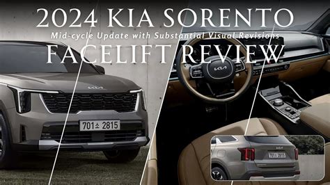 Kia Sorento Facelift Redesigned Front Fascia With T Shaped