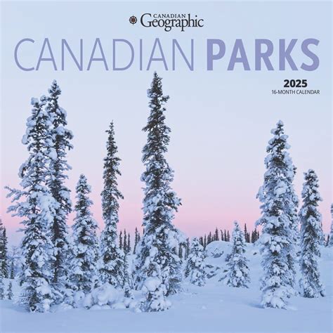 Canadian National Parks 2025 Mini Wall Calendar