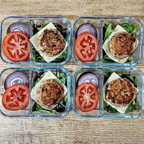 Meal Prep Sunday Low Carb Black Bean Turkey Burgers🍴😋 Mealprepsunday