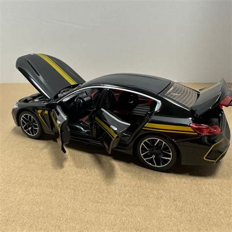 Toys 124 Bmw M8 Mh8 80 Manhart Alloy Car Model Diecast Black