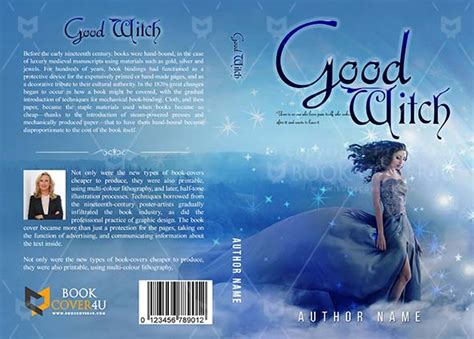 Fantasy Book Cover Design Good Witch