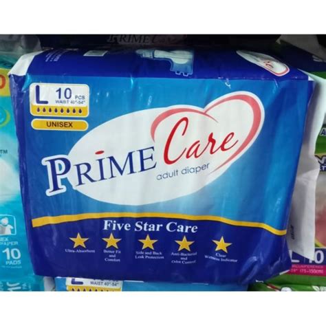 Prime Care Adult Diaper Tape Large Lazada Ph