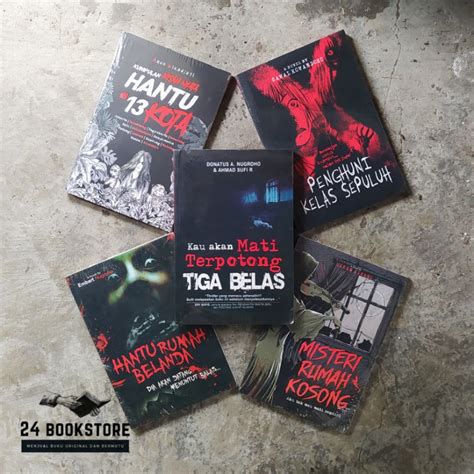 Jual Kumpulan Novel Horror Horor Penampakan Hantu Cerita Misteri Dan