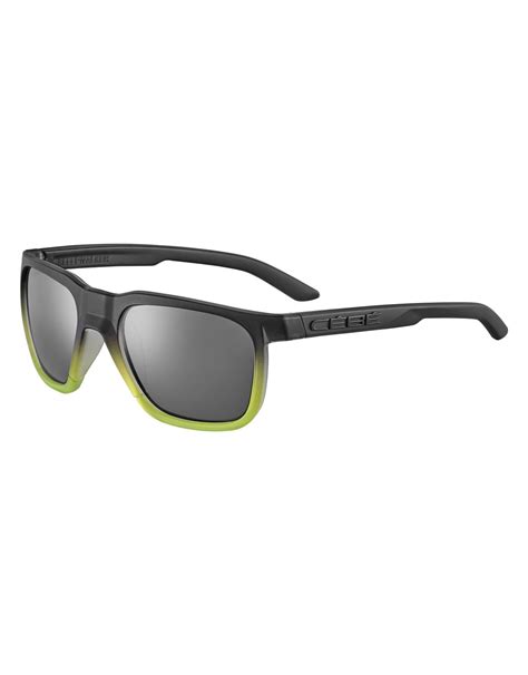 C B Sleepwalker Lime Pro Zone Polarized Grey Silver Lunettes De