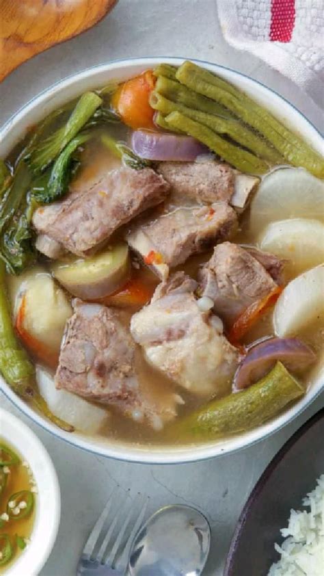 Easy Popular Filipino Soup Pork Sinigang Recipe Food Tiktok Artofit