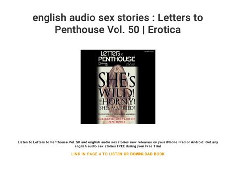 English Audio Sex Stories Letters To Penthouse Vol 50 Erotica