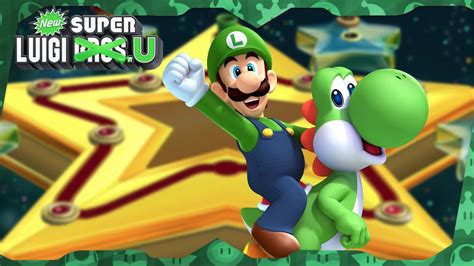 New Super Luigi U Deluxe World All Star Coins Solo Luigi Youtube