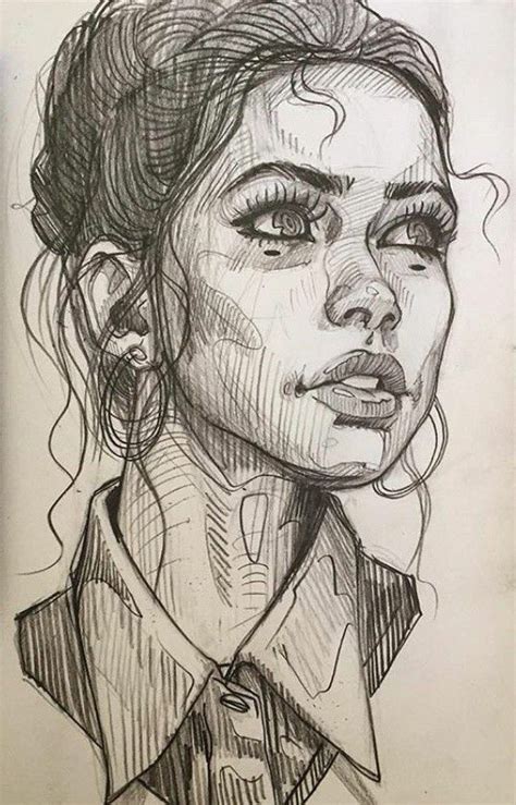 Pin De Angiee En Dibujos En Blanco Y Negro Arte Del Retrato Dibujar