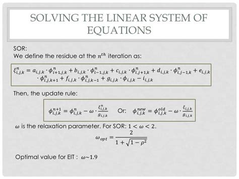 Numerical solution of poisson’s equation