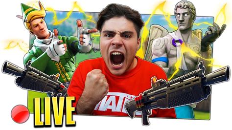 Live Fortnite In Cerca Di Vittorie Reali Con Klaus Youtube