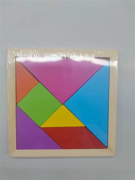 Toy Wooden Tangram Puzzle Pieces Hobbies Toys Toys Games On