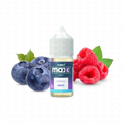 Líquido Naked MAX NicSalt Berries VaporON