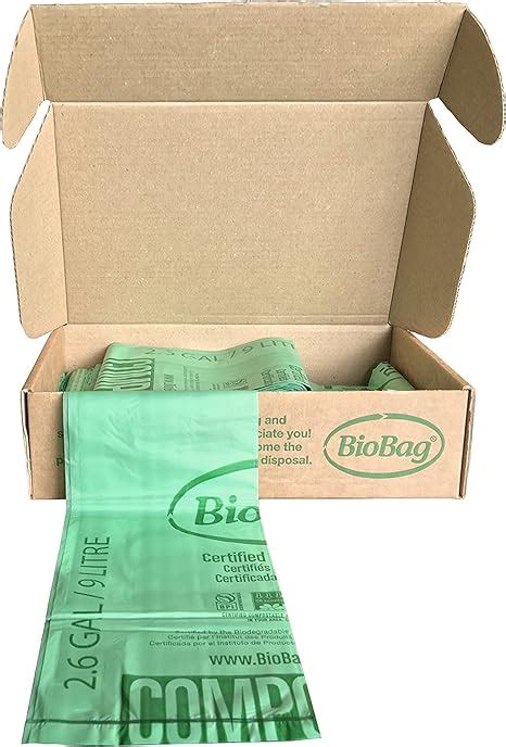 BioBag USA The Original Compostable Bag 9 Litres 100 Au Total