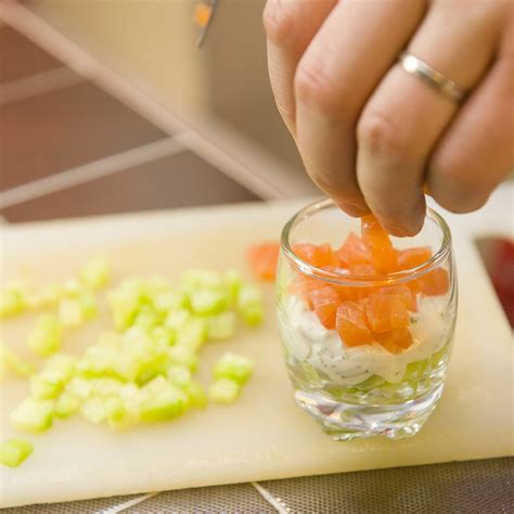 Recette Verrine Saumon Concombre Et Fromage Blanc