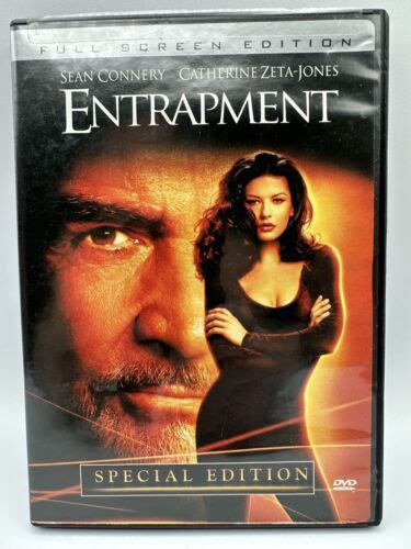 Entrapment DVD Sean Connery Catherine Zeta Jones Full Screen Edition