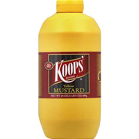 Koops Mustard Original Yellow Mustard Foodtown