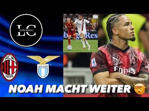 Ac Mailand Vs Lazio Rom Noah Okafor Macht Weiter Stadion Vlog San